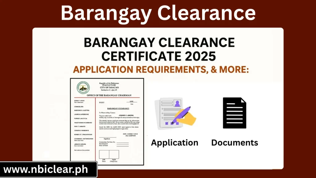 NBI-issued Clearance for appointment in nbi clearance