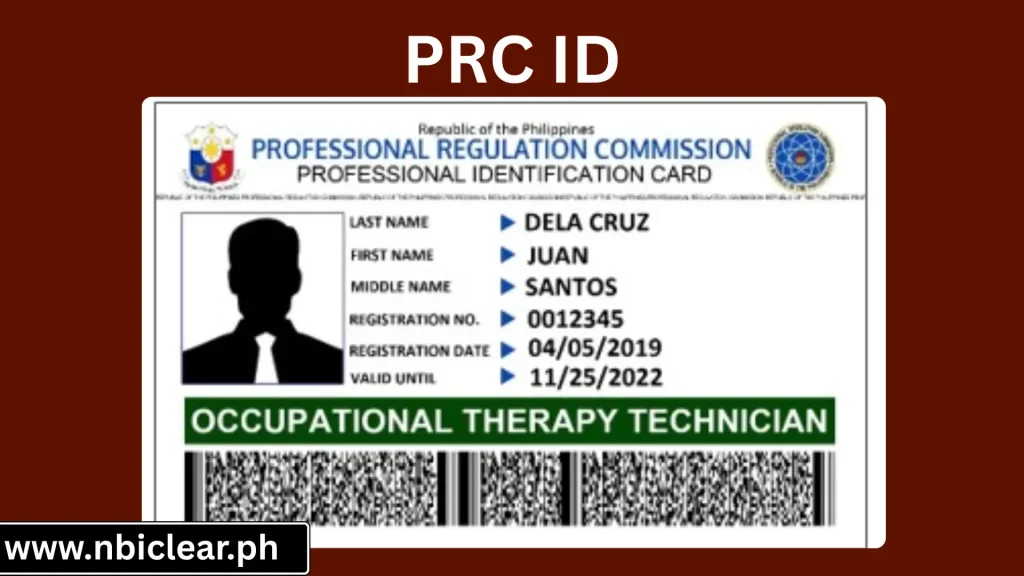 PRC ID nbi online registration