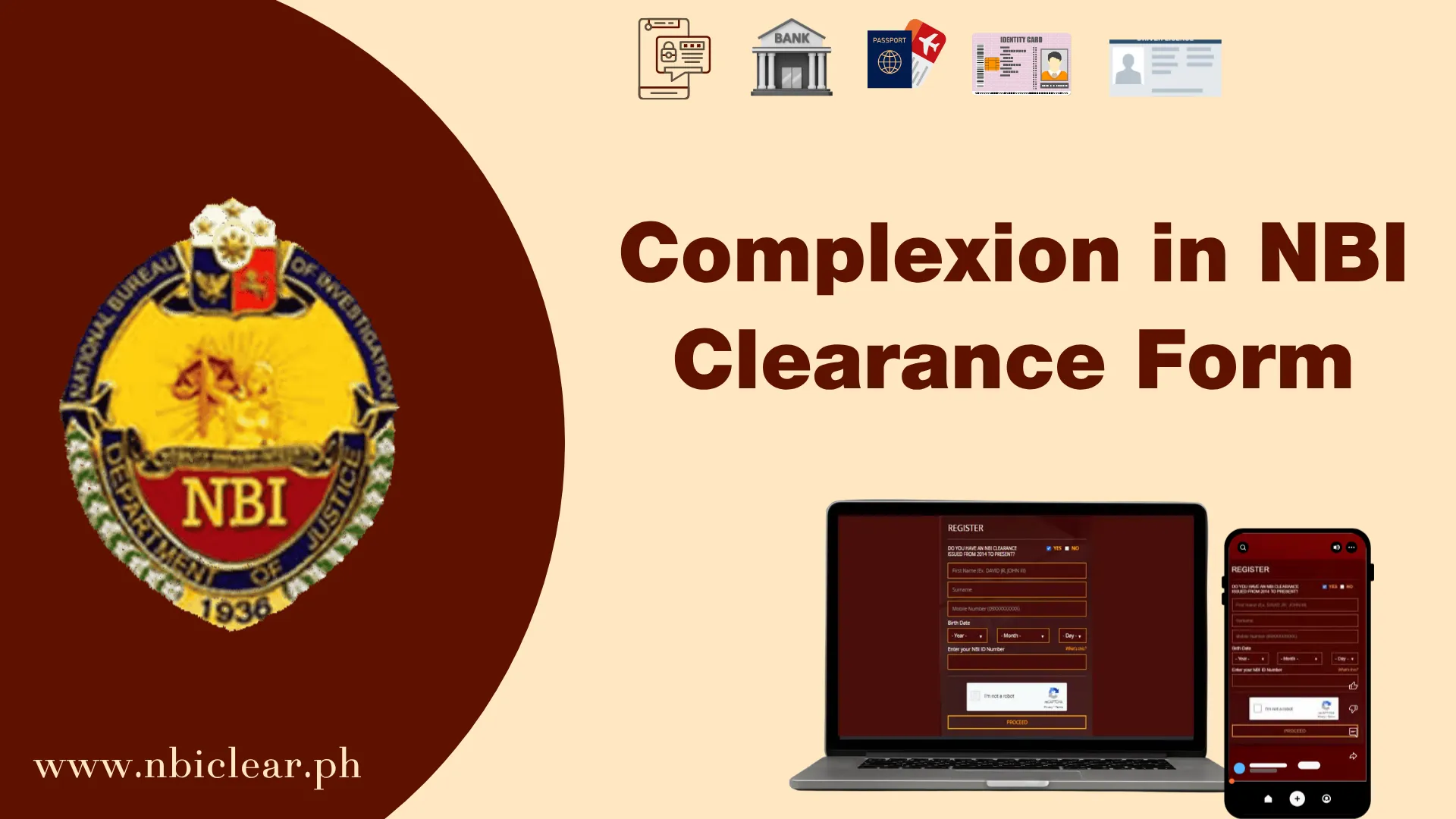 Complexion in NBI Clearance Form
