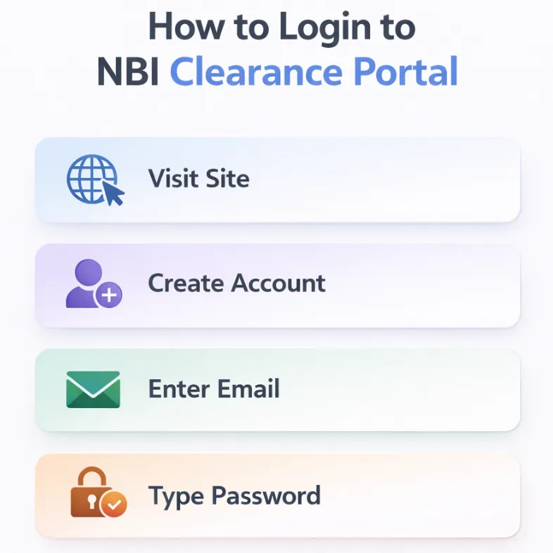 How to Login to NBI Clearance Portal