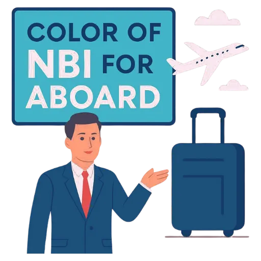 Color of NBI For Aboard