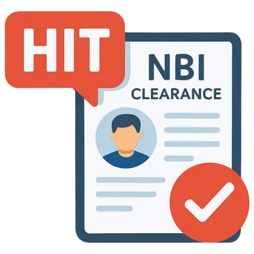 “Hit” Status in NBI Clearance online