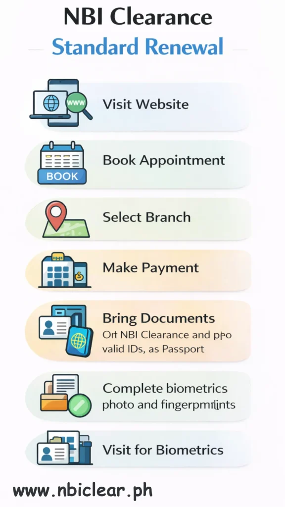 NBI Clearance Standard Renewal