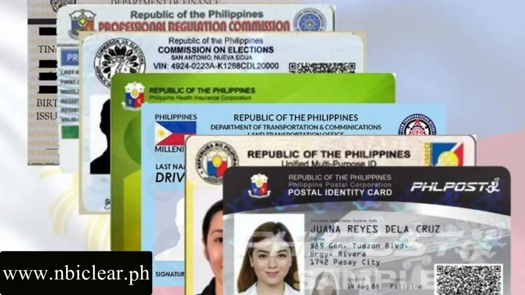 valid government issued id philippines