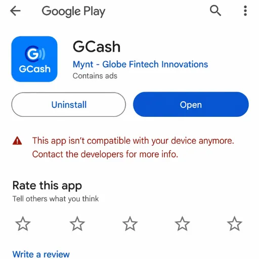 Installed GCash App for NBI Clearance