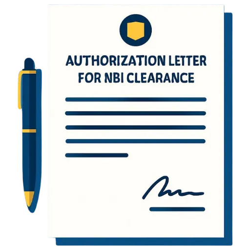 Sample of Authorization Letter For NBI Clearance